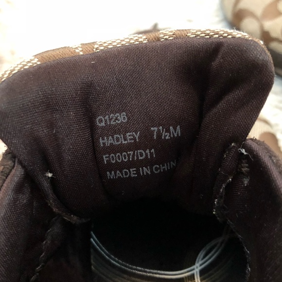 Coach Sneakers - Picture 4 of 4